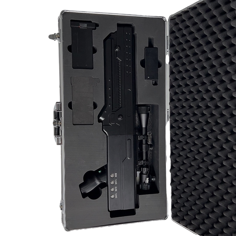  五指山手持便携式枪型低空防御反制四通道B型