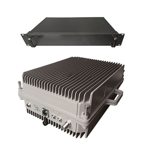  五指山TETRA800数字警用集群数字光纤直放站远近端机